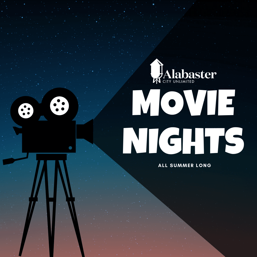 Movie night Instagram post